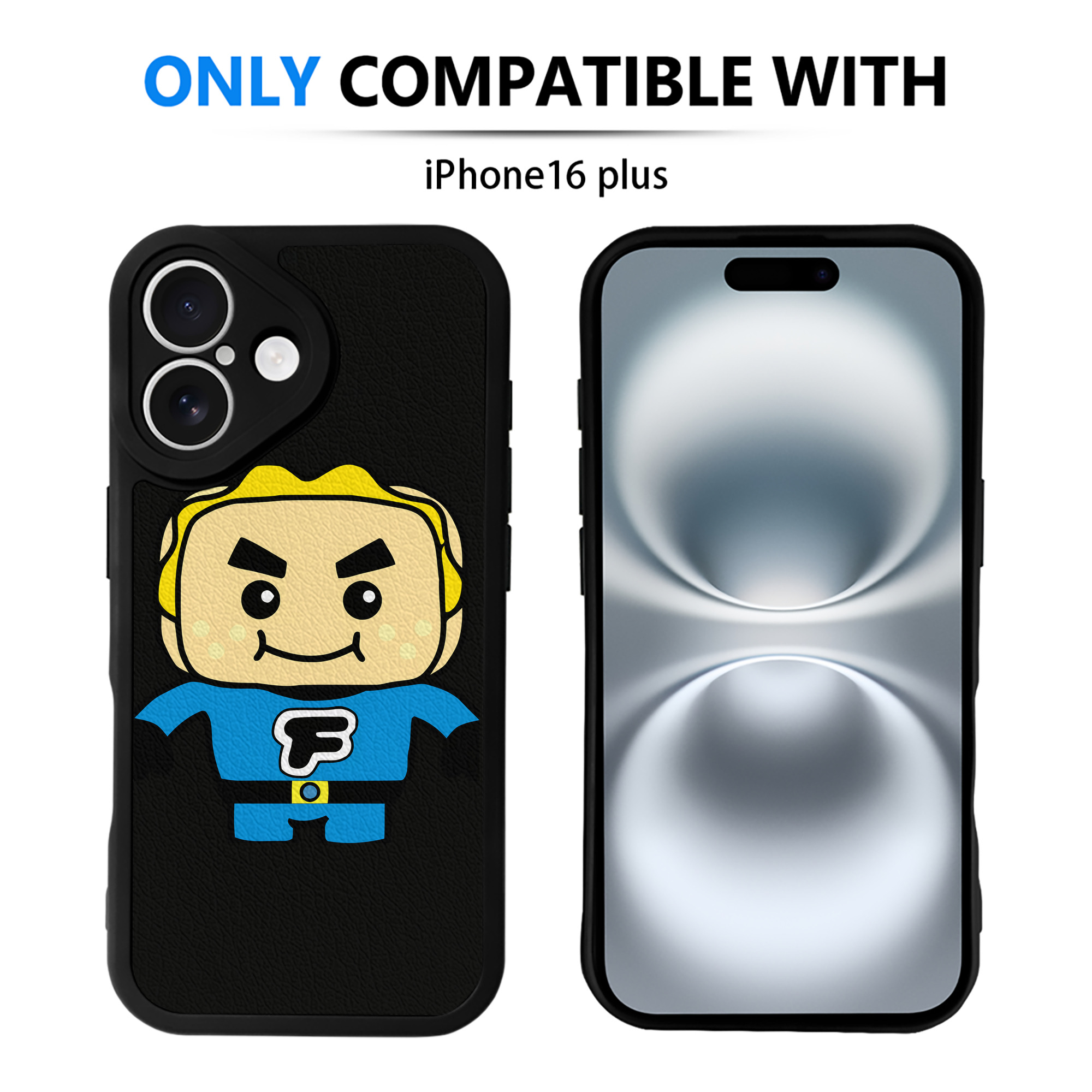 （画像用） アンパンマン Anpanman 【iPhone 16シリーズ対応】シリコンスマホケース（レザー調） 材質：シリコン